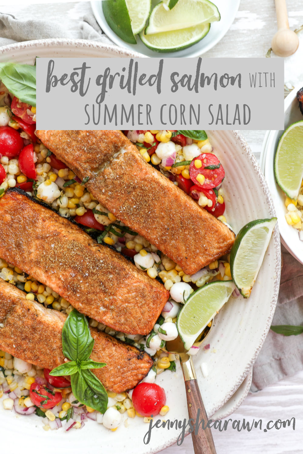A PIN of the Best Grilled Salmon recipe