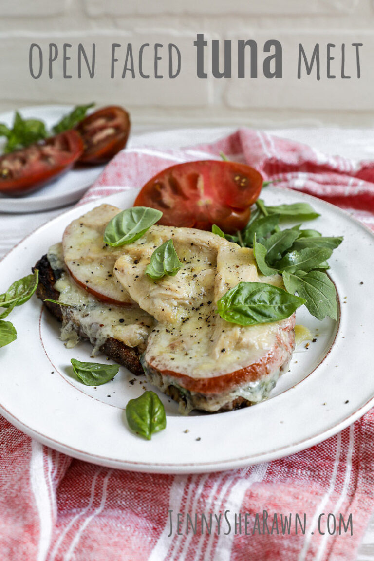 Open Faced Tuna Melt Canned Tuna Jenny Shea Rawn