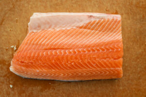 An image of a salmon filet