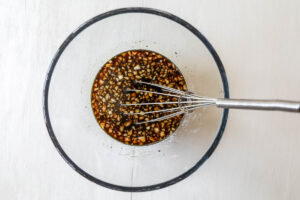 An image of a ginger soy sesame marinade