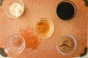 An image of marinade ingredients
