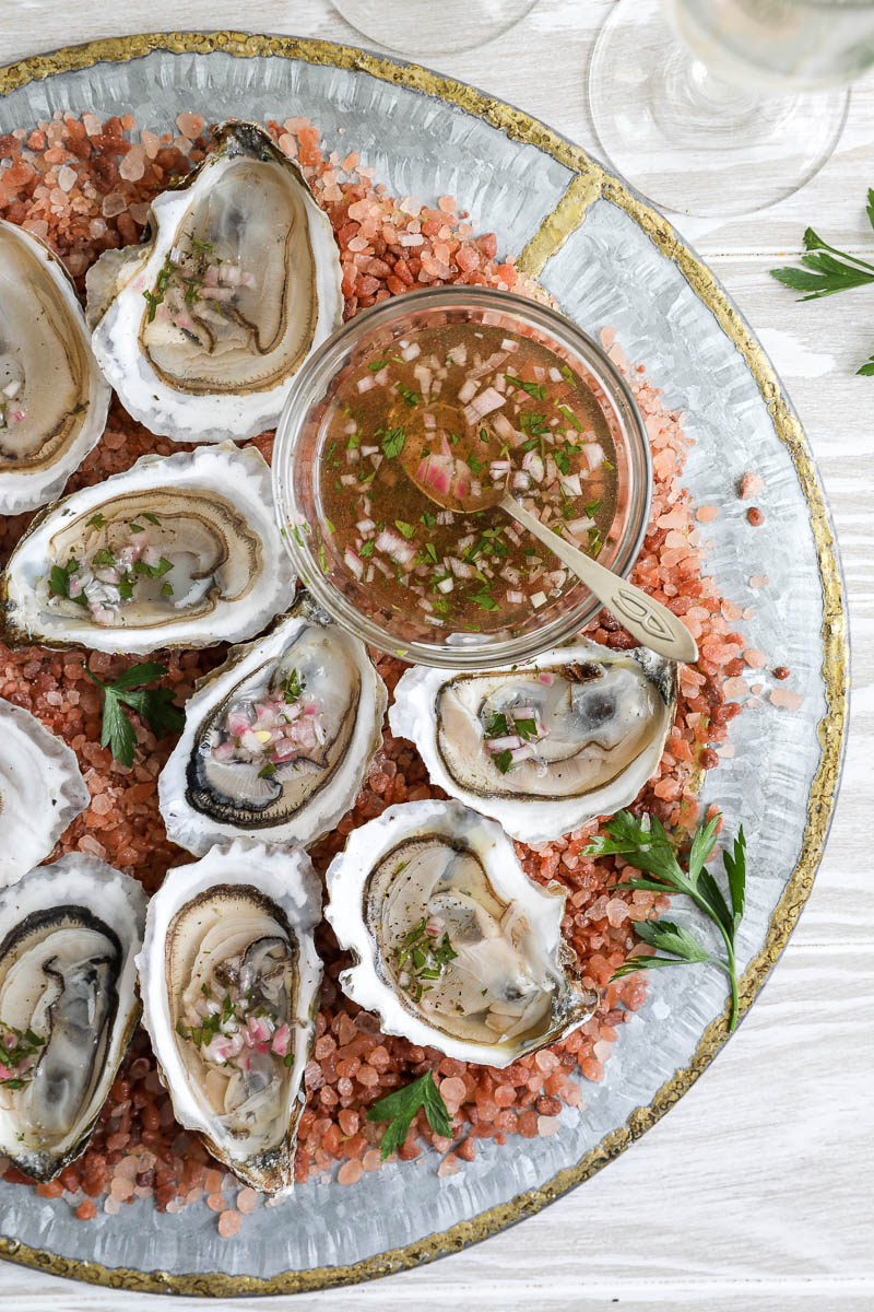 clams and oysters