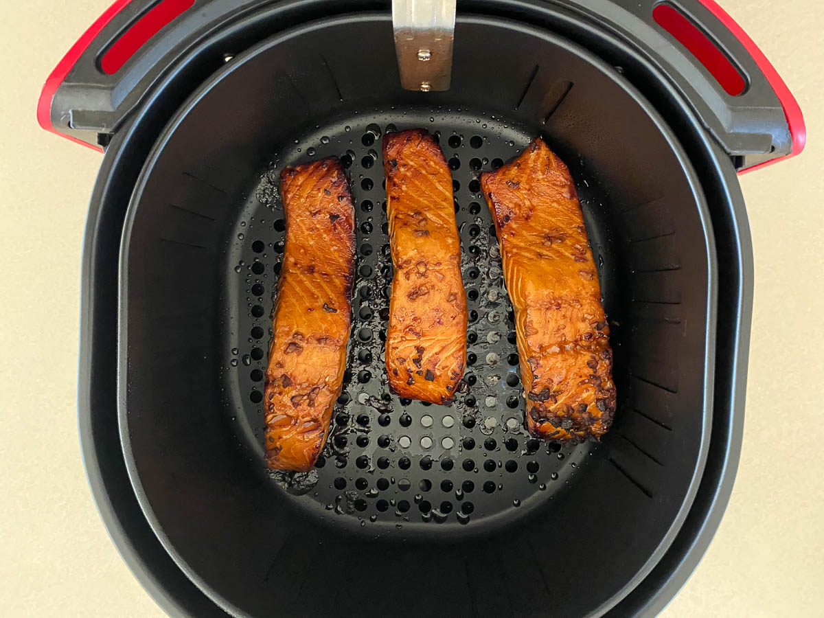 Teriyaki Salmon Air Fryer | Salmon And Fatty Fish | Jenny Shea Rawn