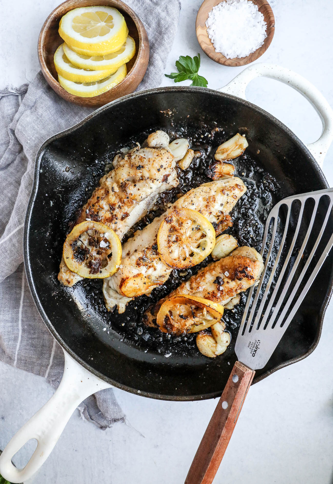 Pan Fried Monkfish White Fish Jenny Shea Rawn