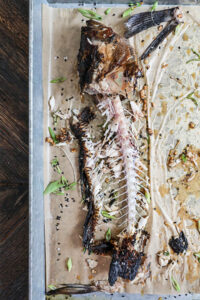 Grilled Whole Black Sea Bass | Black Sea Bass | Whole Fish