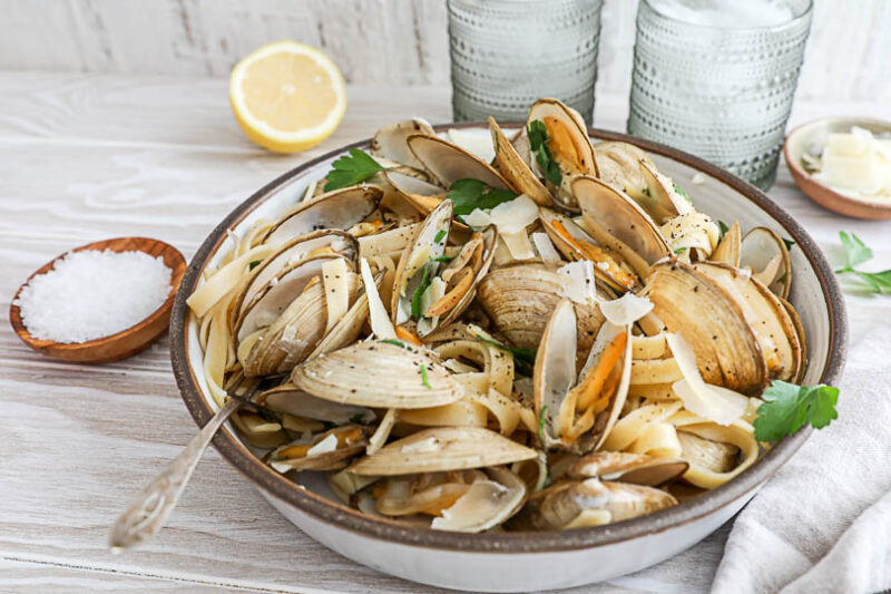 Pasta with Clams Jenny Shea Rawn