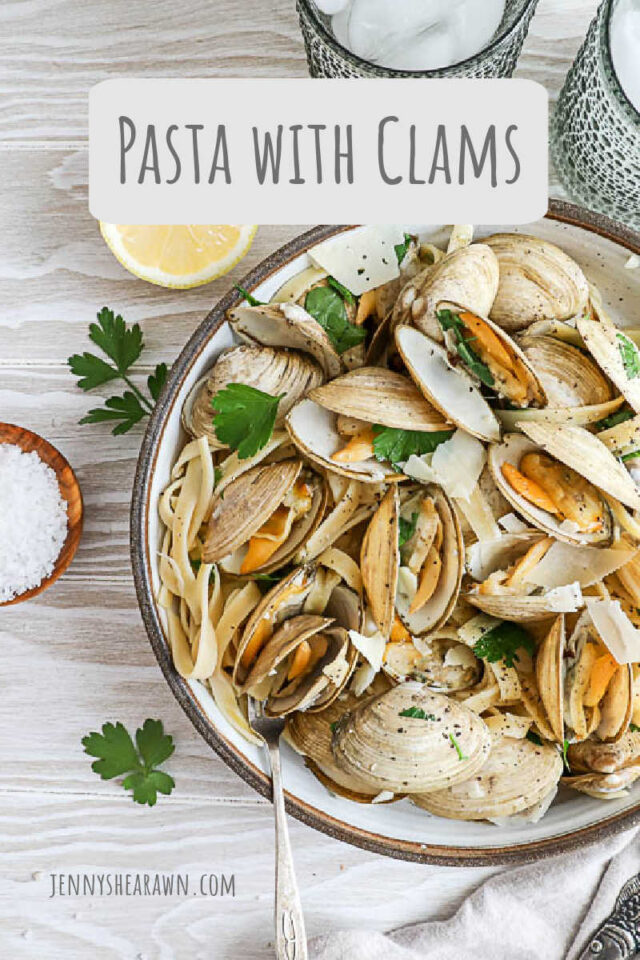 Pasta with Clams - Jenny Shea Rawn