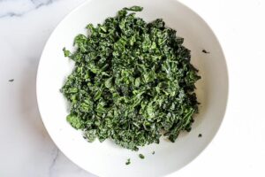 An image of chopped Tuscan kale. 