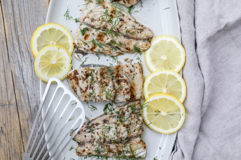 Grilled Bluefish | Fatty Fish | Jenny Shea Rawn